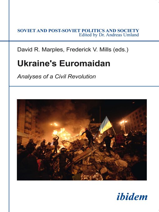 Title details for Ukraine's Euromaidan by Marta Dyczok - Available